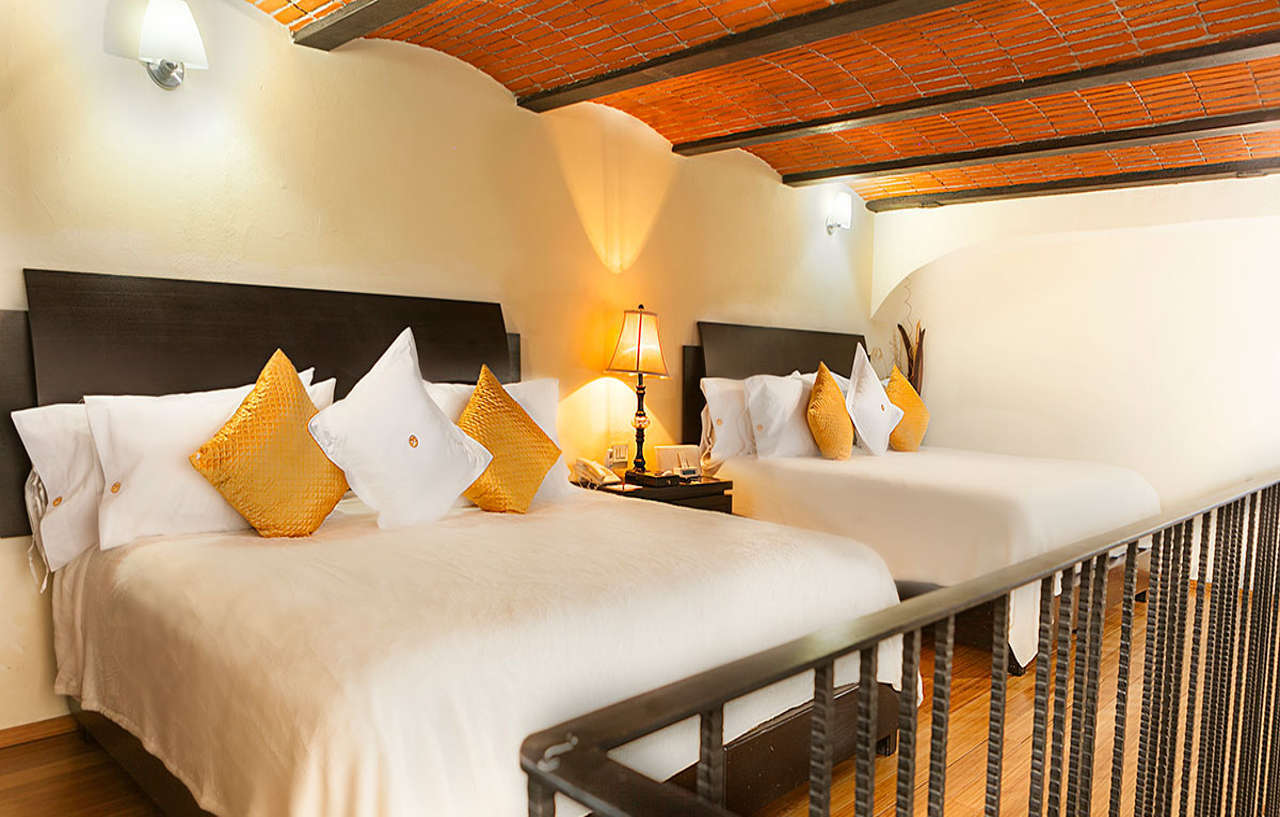 ホテル Casona San Antonio プエブラ エクステリア 写真